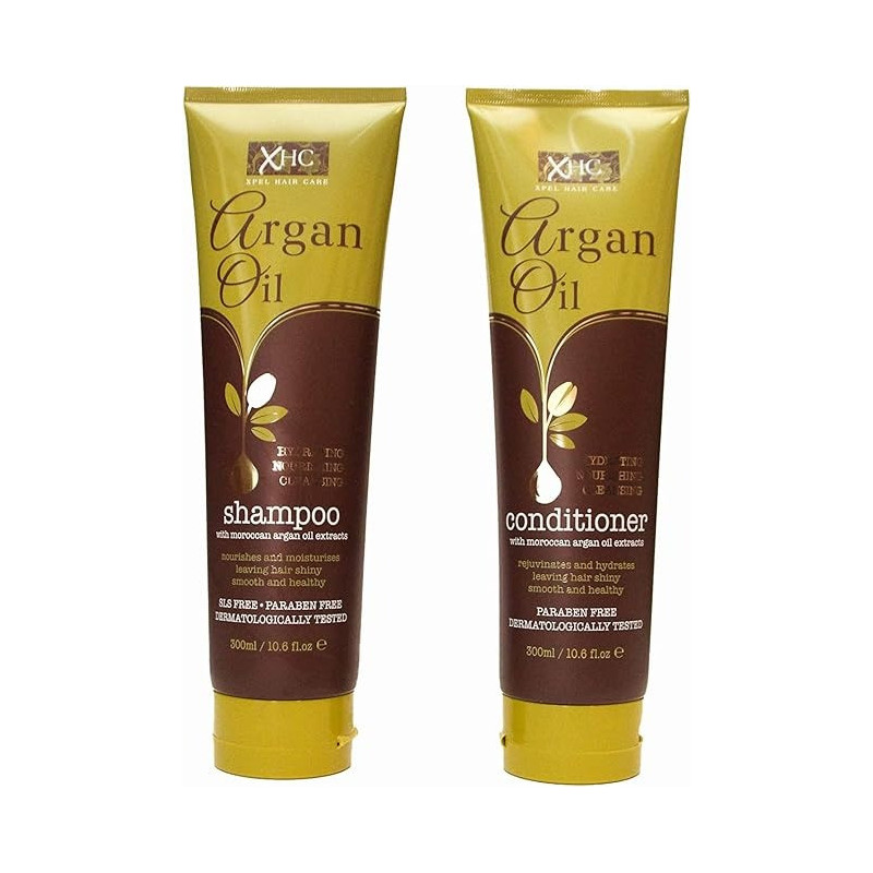 Xhc Xpel Hair Care Argan Oil Shampoo And Conditioner Set, 300 ml Each
