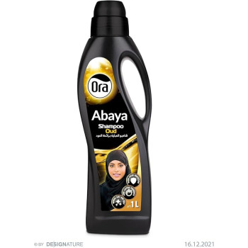 Ora Abaya Oud Long-Lasting Fragrance Shampoo Liquid Detergent, 1 Litre