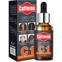 Caffeine Anti Hair Loss Essential Oil Promoting Healthier Hair Growth, 30 ml