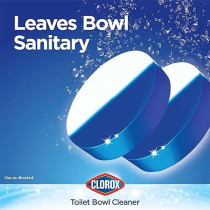 Clorox Bleach And Blue Automatic Toilet Bowl Cleaner 2 Tablets, 140 Grams