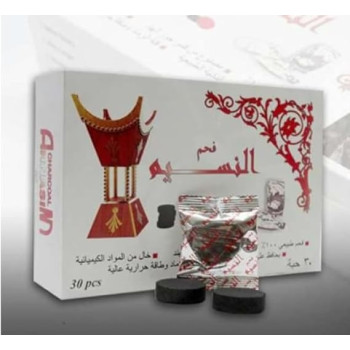 Charcoal Al Nasim Long Lasting For Bakhoor, 30 Pcs
