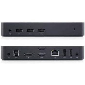 Dell D3100 Usb Multitasking Docking Station, Black, 452-BBPG