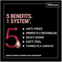 Tresemme Keratin Smooth Shampoo With Marula Oil, 700 ml
