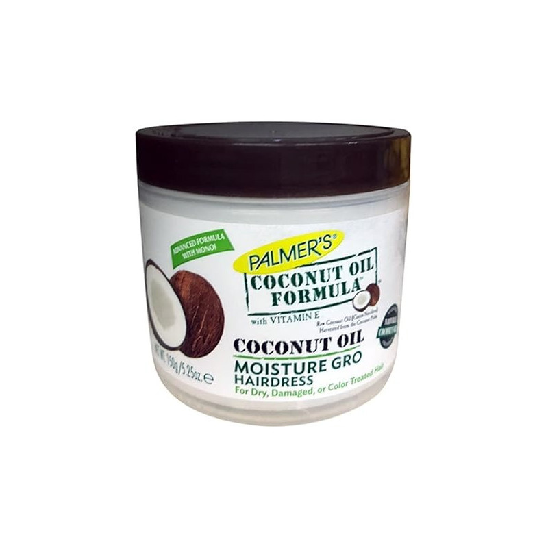 Palmers Coconut Oil Formula With Vitamin E Moisture Gro Hairdress For Dry, Damaged Or Colour Treated Hair, 155 ml, Pack Of 10