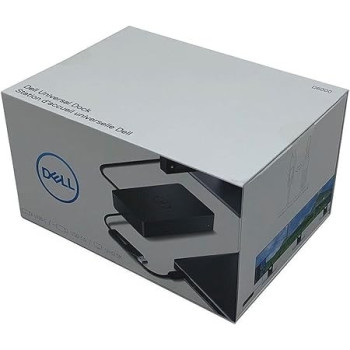 Dell New Genuine Universal Usb Docking Station, Black, D6000-CR