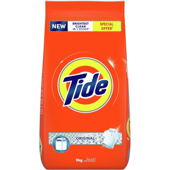 Tide Original Fresh Clean Scent Washing Powder, 9 Kg