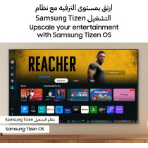 Samsung 65 Inch TV Crystal UHD 4K, DU7000, PurColor, 4K Upscaling, Samsung Tizen OS, Q-Symphony, Black, UA65DU7000UXZN - 2024 Model - 1 Year Warranty (UAE Version)