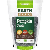 Earth Goods Organic Pumpkin Seeds, 340g