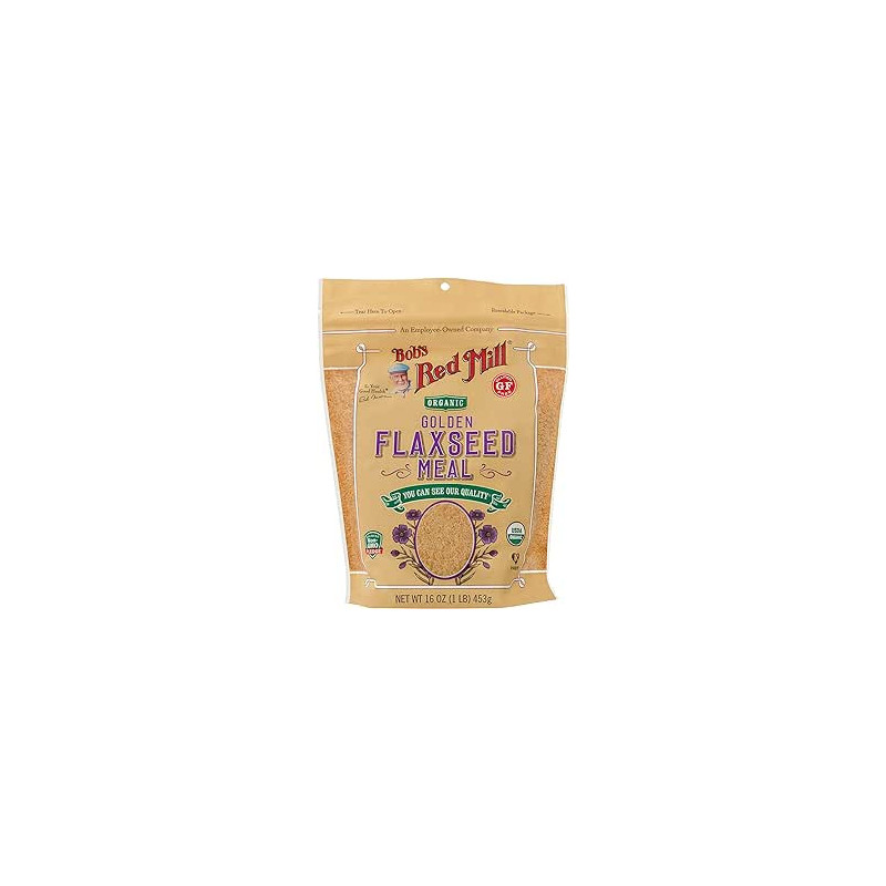 Bobs Red Mill Organic Flaxseed Meal, 16 Oz