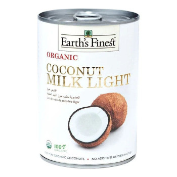 Earth's Finest Organic Coconut Milk Light, 400Ml