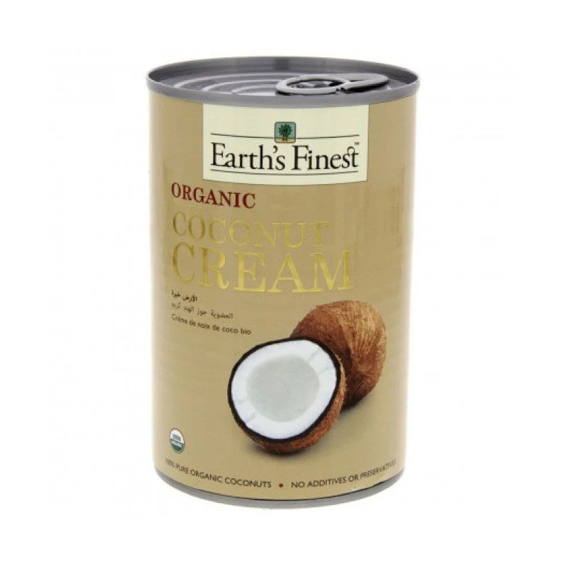 Earth's Finest Organic Coconut Cream, 400Ml