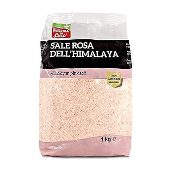 La Finestra Organic Fine Grain Pink Himalaya Salt, 1Kg
