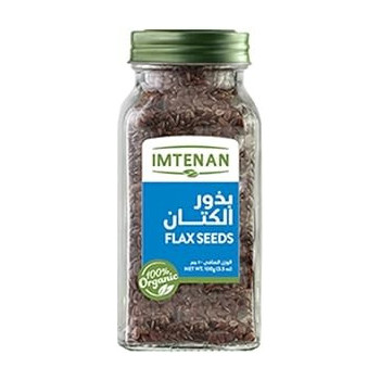 Imtenan Organic Flax Seed, 100g
