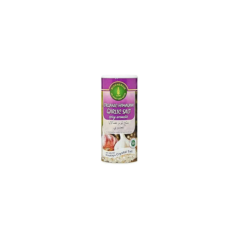 Bioenergie Organic Himalaya Garlic Salt, 170g