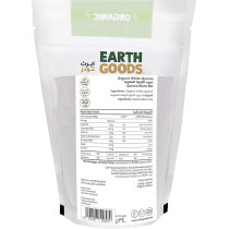 Earth Goods Organic White Quinoa, 340g