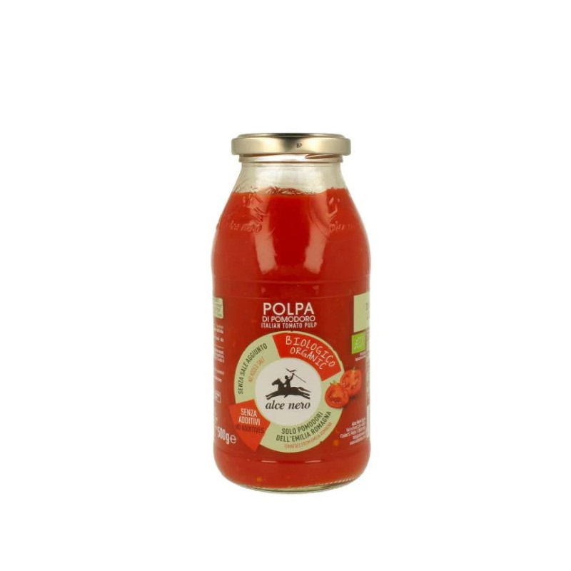 Alce Nero Organic Italian Tomato Pulp, 500g