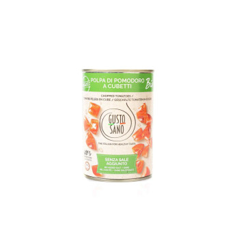 Organic Chopped Tomatoes, 400g