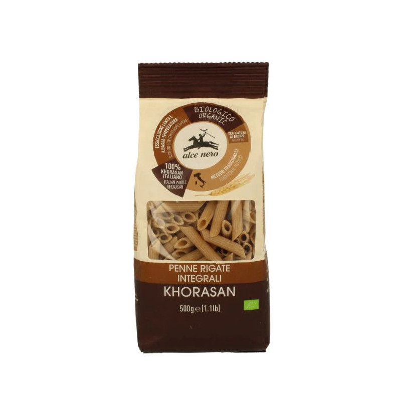 Organic Whole Khorasan Penn Rigate, 500g