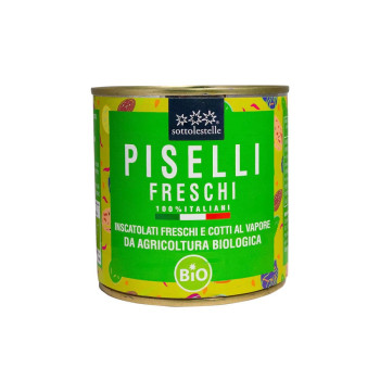 Organic Fresh Peas 100% Italian, 340g