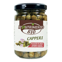 Organic Capers In Vinegar, 140ml