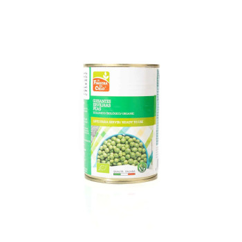 Organic Canned Ready Boild Peas, 400g