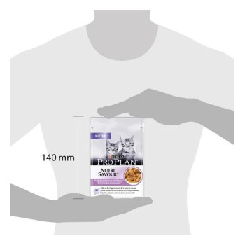 Purina Pro Plan Nutri Savour Junior Turkey Kitten Wet Food 85g X 12 pack