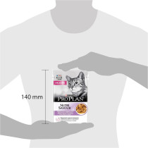 Purina Pro Plan Nutri Savour Delicate Turkey Wet Cat Food 85g X 12 pack