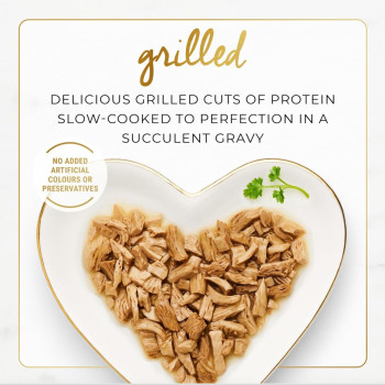 Purina Fancy Feast Grilled Chicken & Beef Wet Cat Food 85g X 12 pack