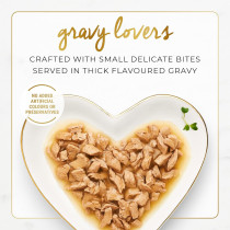 Purina Fancy Feast Gravy Lovers Beef Cat Wet Food 85g X 12 pack