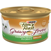 Purina Fancy Feast Gravy Lovers Salmon Cat Wet Food 85g x 12 pack