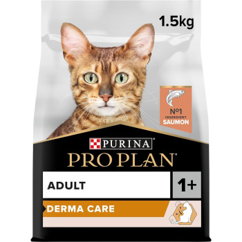 Purina Pro Plan Derma Care Salmon Adult Dry Cat Food 1.5 Kg