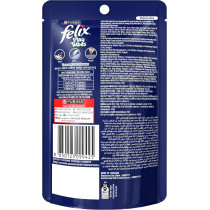 Purina Felix Play Tubes Tuna and Crab Cat Treats 50 g x 12 pack