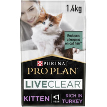 Purina Pro Plan Live Clear Kitten Dry Food 1.4 Kg