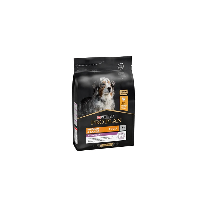 Purina Pro Plan Optiage Medium and Large Adult 7 plus Chicken Dog Dry Food 3 Kg