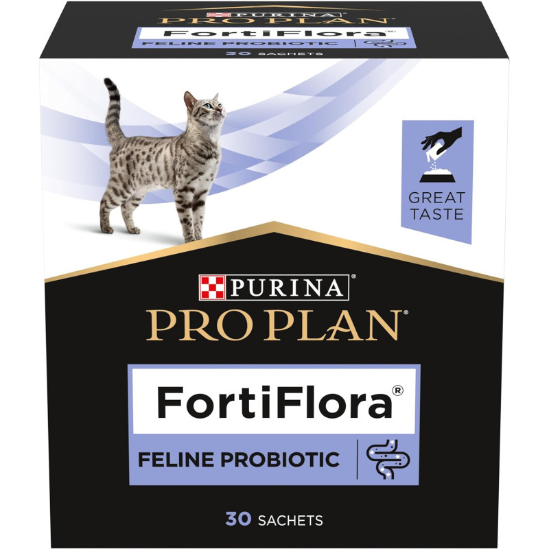 Purina Pro Plan FortiFlora Feline Nutritional Supplement 30 Sachets of 1 g