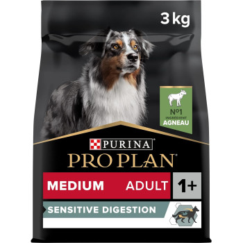 Purina Pro Plan Optidigest Medium Sensitive Lamb Adult Dry Dog Food 3 Kg