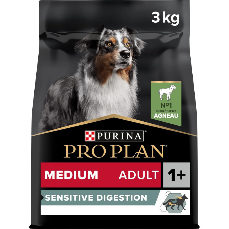 Purina Pro Plan Optidigest Medium Sensitive Lamb Adult Dry Dog Food 3 Kg