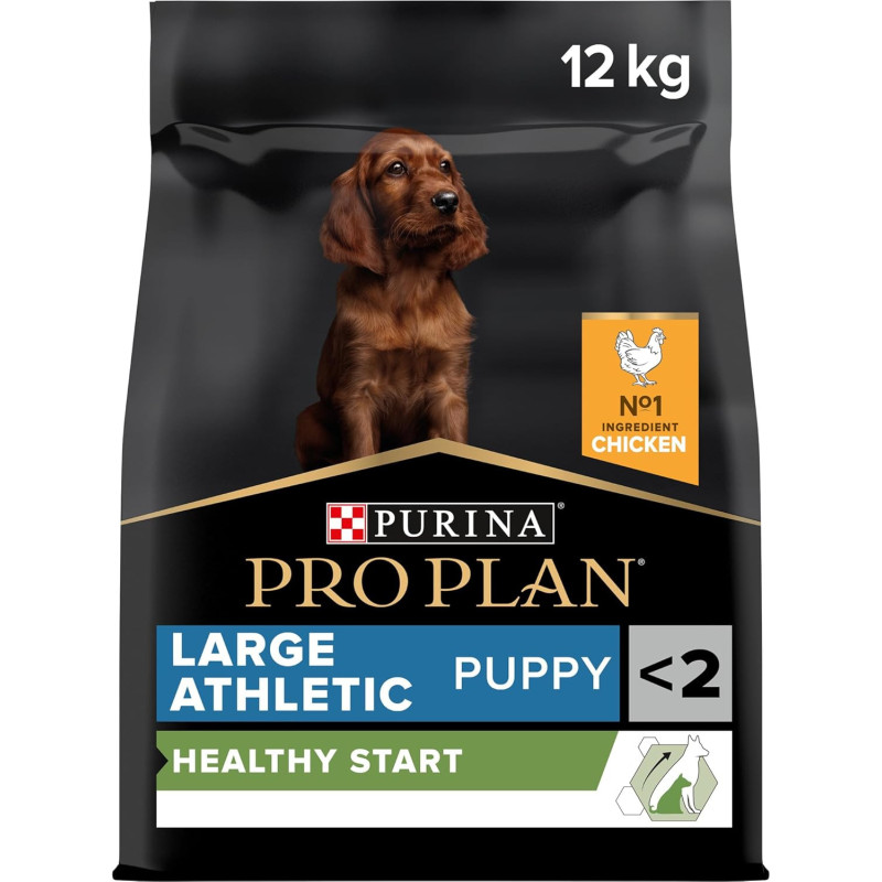 Purina Pro Plan Optistart Chicken Large Athletic Puppy Dry Food 12 Kg