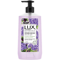 LUX Botanicals Perfumed Hand Wash, For All Skin Types, Fig Extract And Geranium Oil, Hygiene Properties To Effectively Wash Away Germs, 500ml