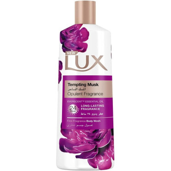LUX Perfumed Body Wash Tempting Musk For 24 Hours Long Lasting Fragrance, 500ml