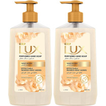 LUX Perfumed Liquid Hand Wash, For All Skin Types, Velvet Jasmine, Glycerin Enriched Liquid Soap, Pack of 2 x 500ml Each