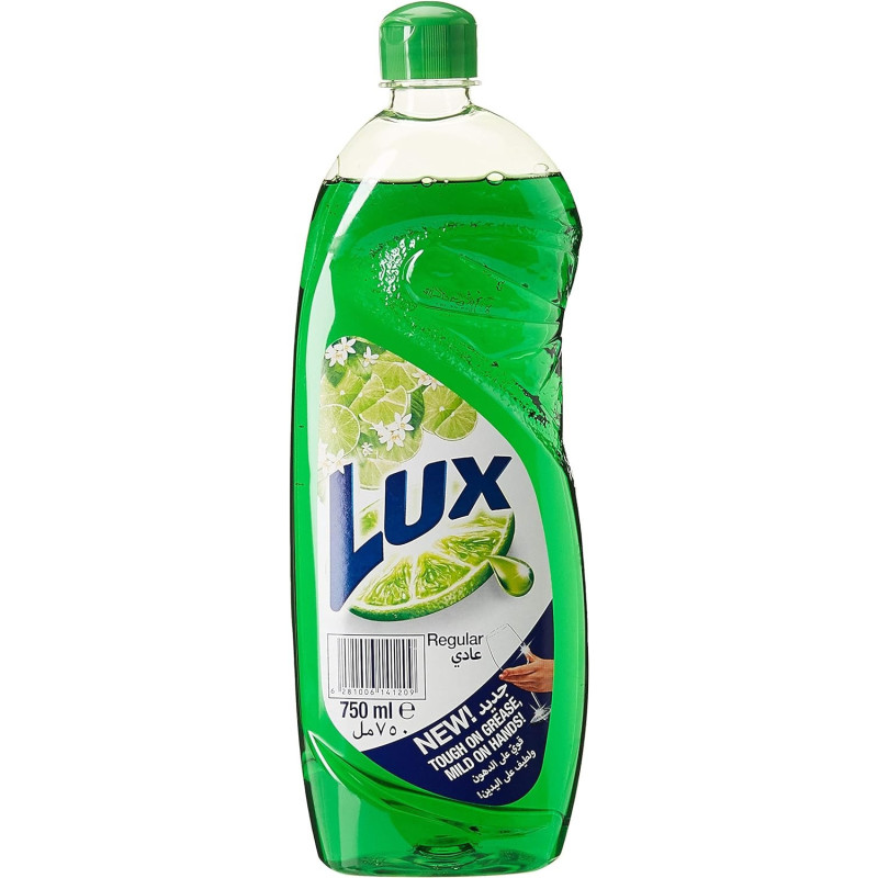 LUX Dishwashing Liquid Regular, Pack Of 2 x 750Ml Each