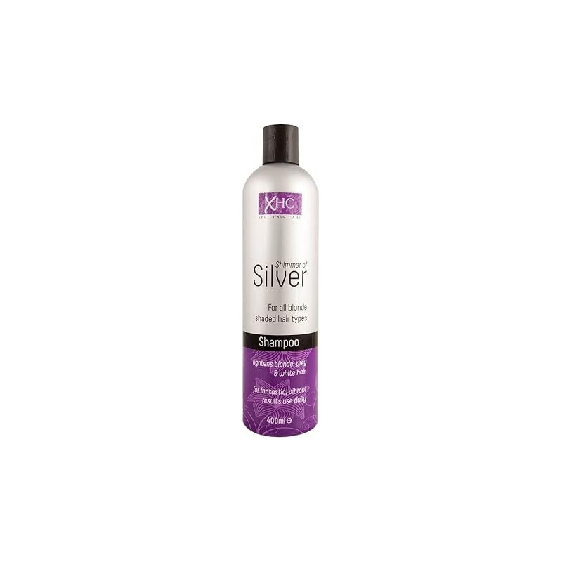 Xhc Xpel Hair Care Shimmer Of Silver Shampoo For All Blonde Shaded Hair Types, 400 ml