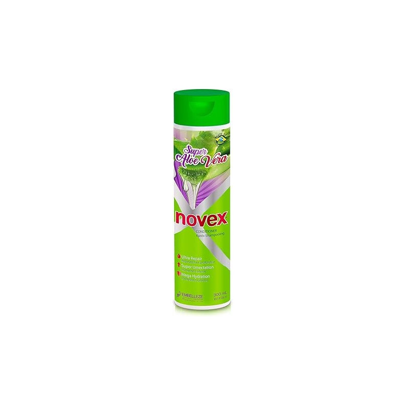 Novex Super Infused with Organic Aloe Vera Vegan Conditioner, 300 ml