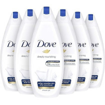 Dove Deeply Nourishing Moisturizing Shower Gel, 250 ml, Pack Of 6