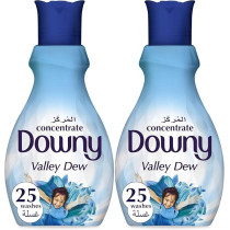 Downy Long-Lasting Freshness Concentrate Vally Dew, 1 Litre, Pack Of 2