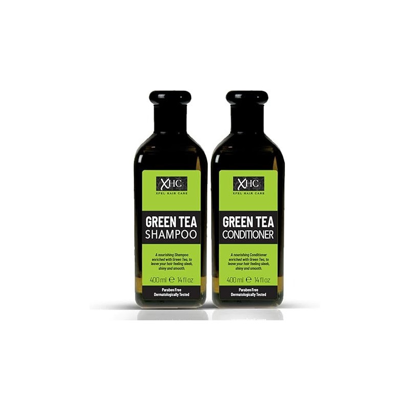 Xhc Hair Care Xpel Enriched Green Tea Shampoo And Conditioner, 400 ml Each