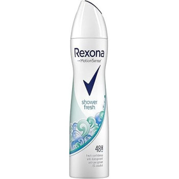 Rexona Motionsense Shower Fresh Anti Perspirant Spray, 200 ml, Pack Of 6