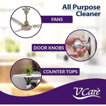 V Care All-Purpose Cleaner Spray Versatile And Effective Tackle Tough Stains And Messes With Ease, 750 ml, Pack Of 2