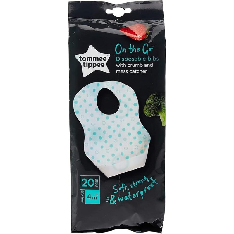 Tommee Tippee On The Go Soft, Strong And Waterproof, 20 Pieces